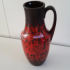 Red Scheurich vase 